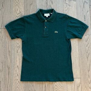 Lacoste Men's Classic Fit Dark Green Polo Shirt
